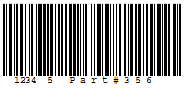 Code128 Code 128  Barcode for InDesign